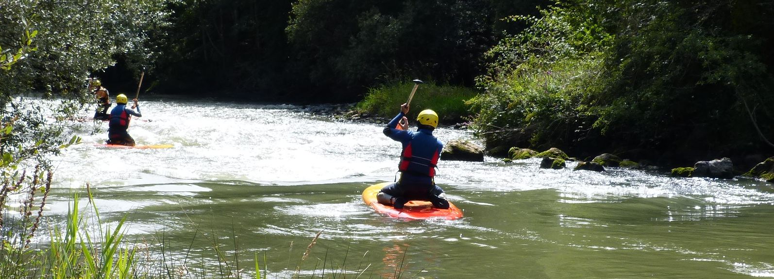Open kayak por el Cañón del Ebro