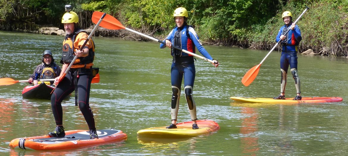 River Stand Up Paddle Boarding Cantabria